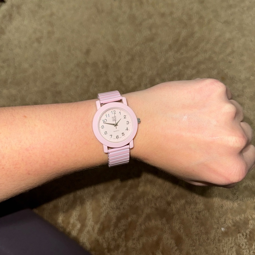 Pink watch
